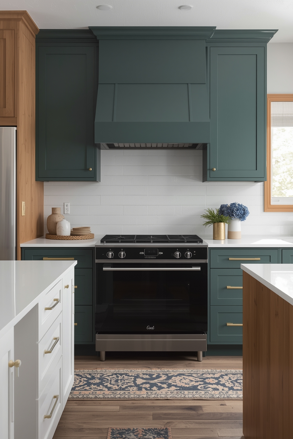 Accent Colors That Complement White Oak Cabinets