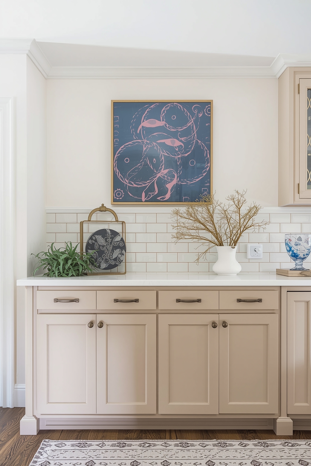 Adding Accent Colors to Cabinets