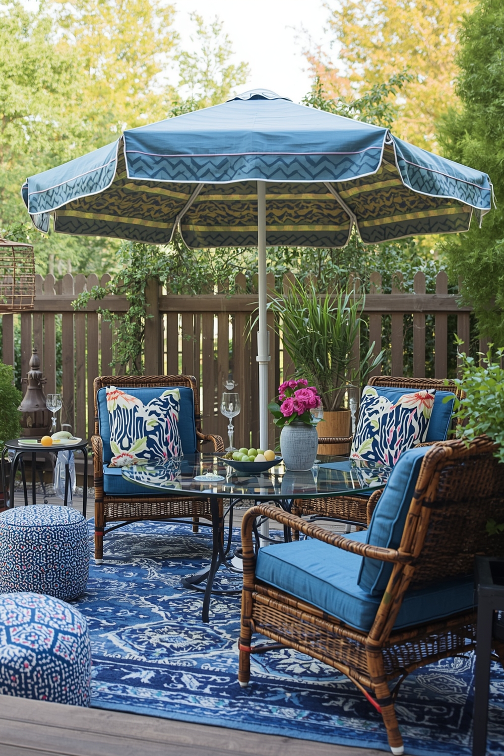 Adding Color to Backyard Spaces