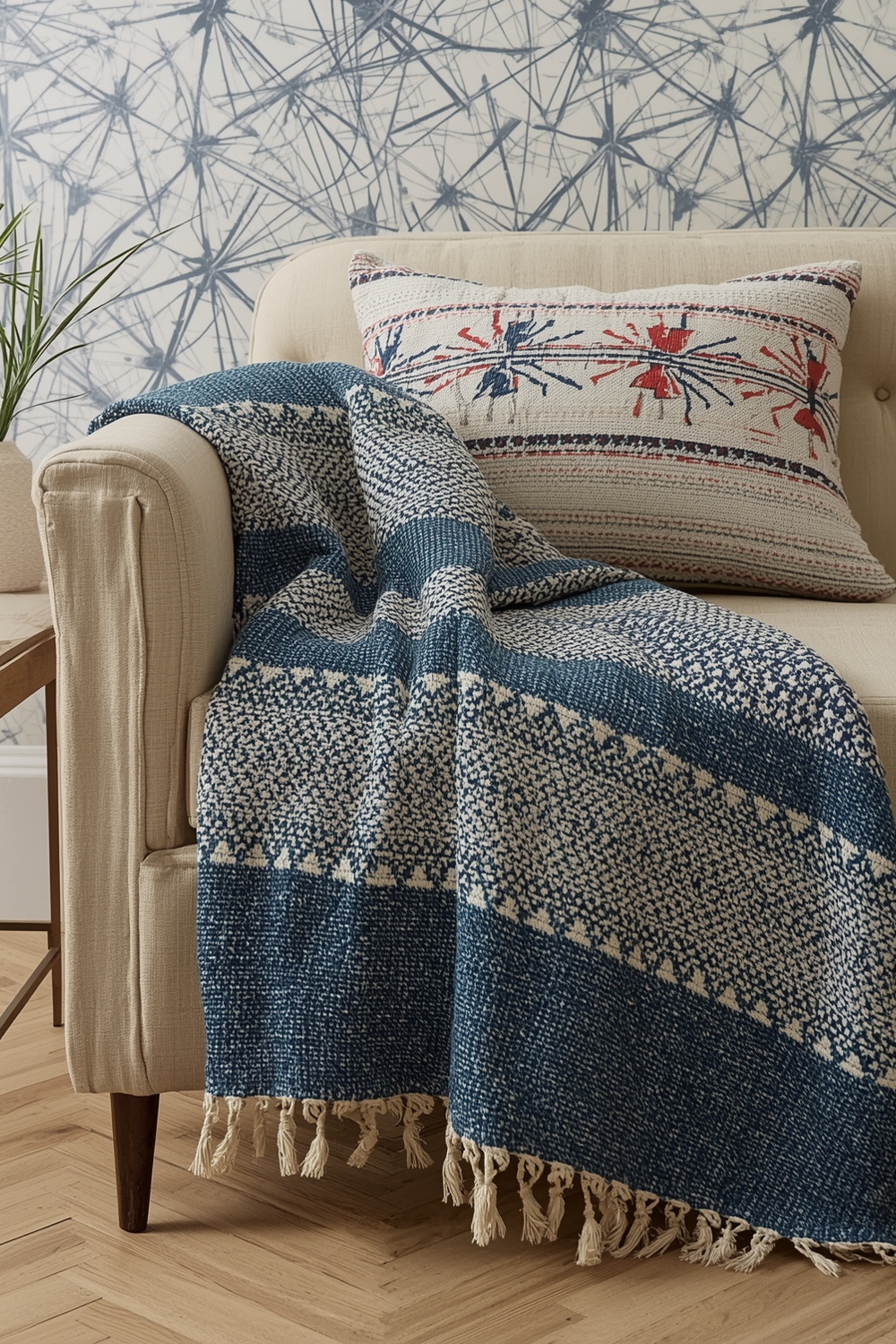 Adding Comfort with Cushions & Throws