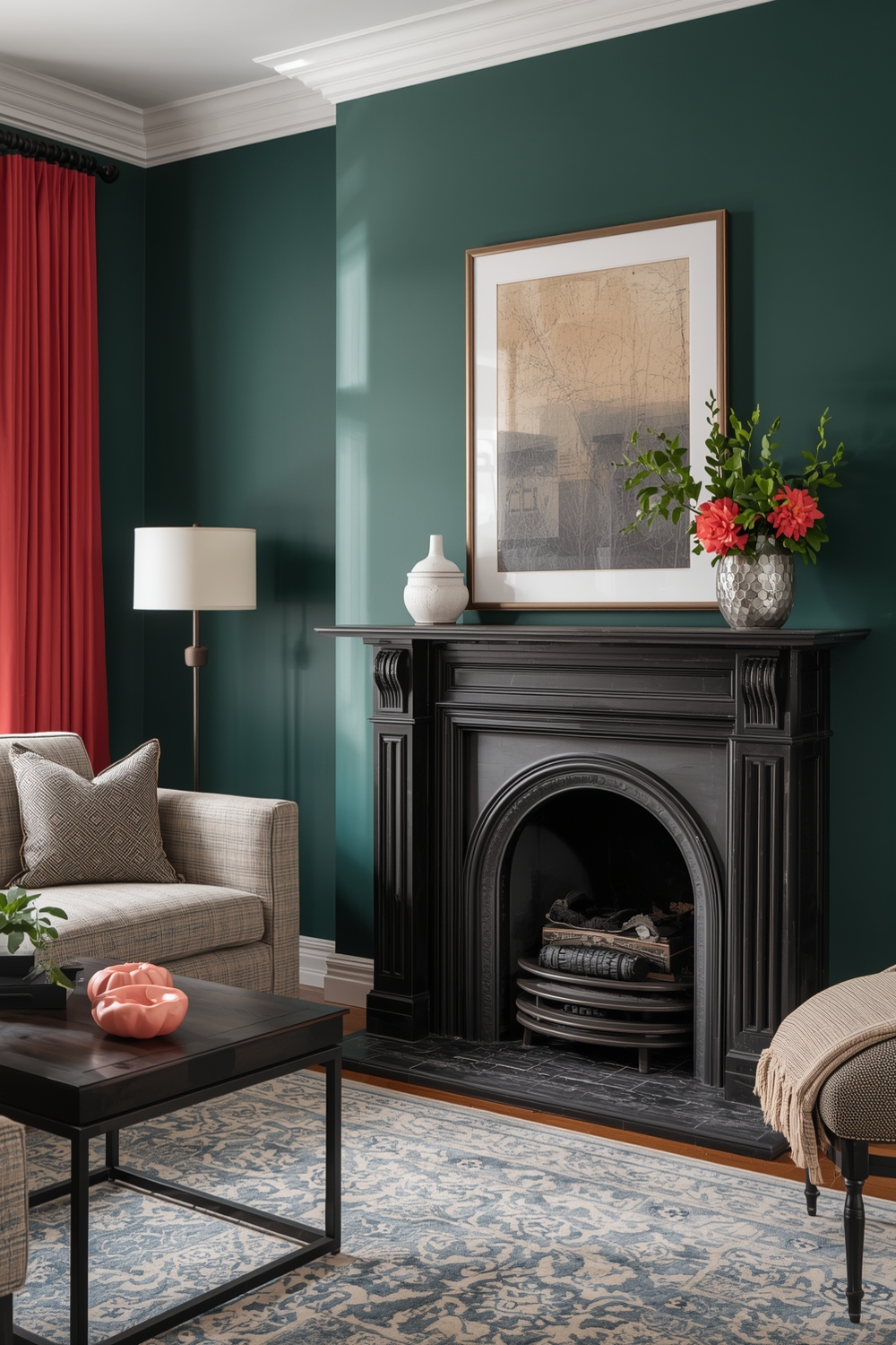 Adding Drama with Contrasting Shades