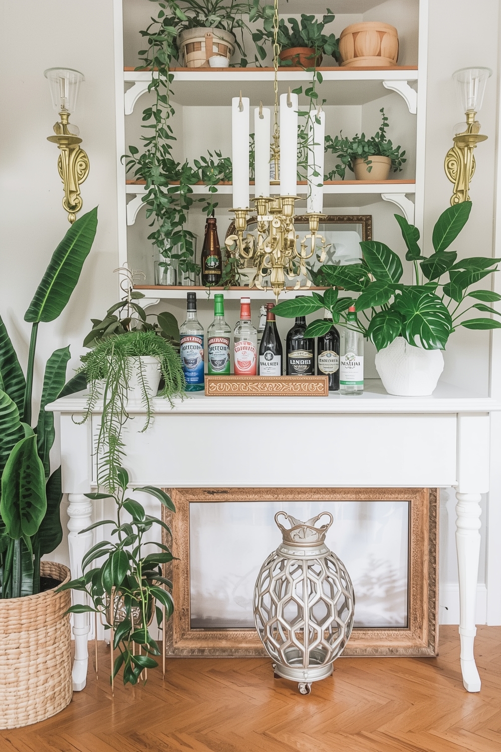 Adding Greenery to Your Home Bar