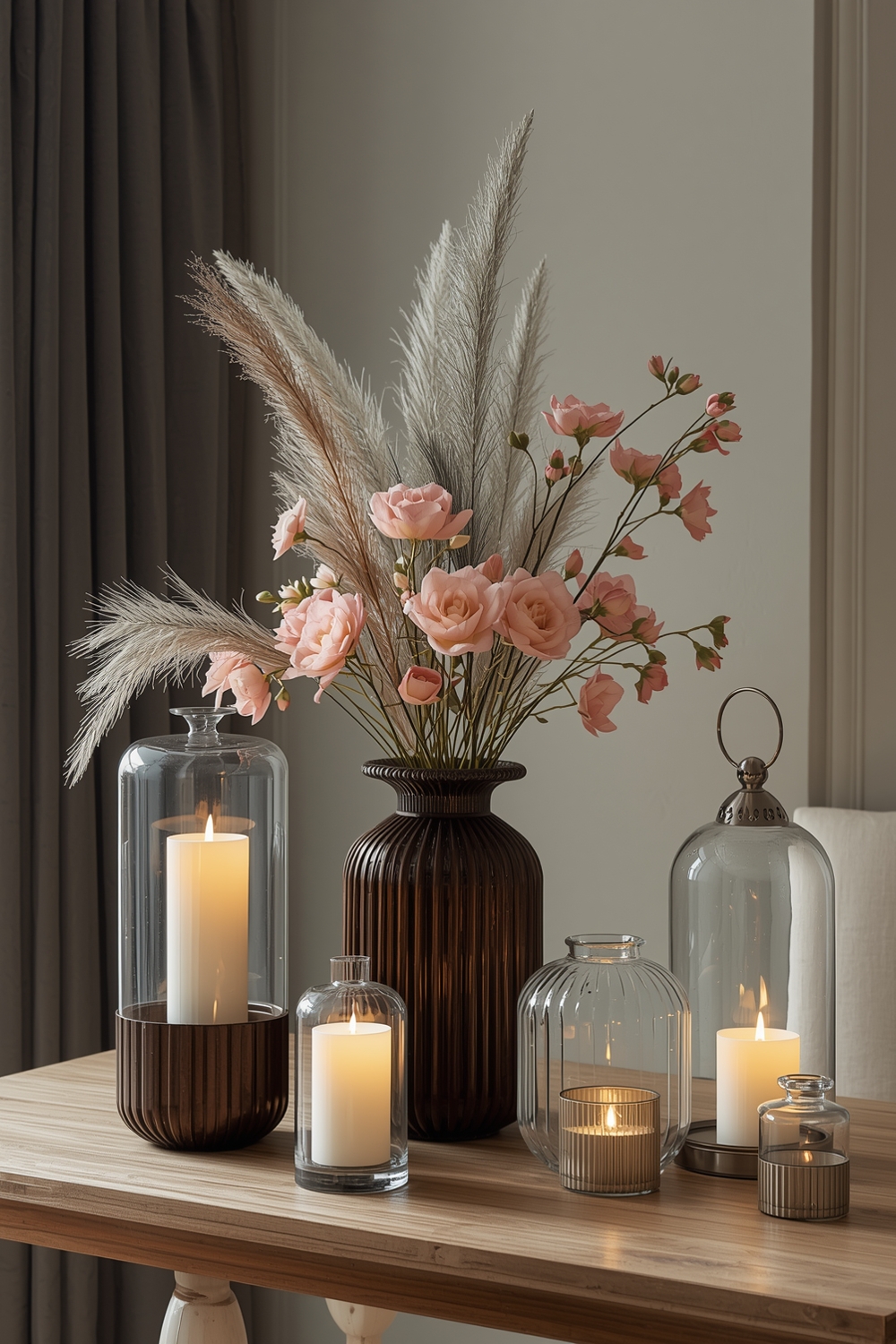 Arranging Lanterns & Vases for Style
