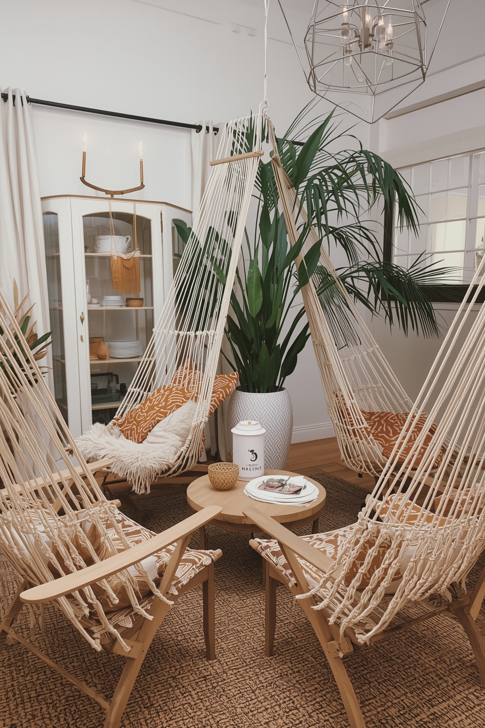 Arranging Seating Around Hammocks