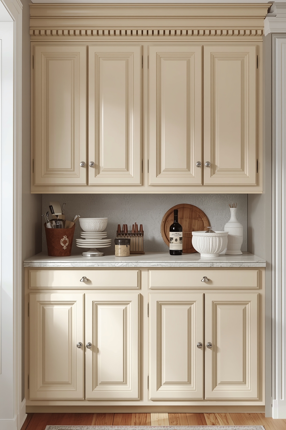 Beige Cabinet Painting Tips & Tricks