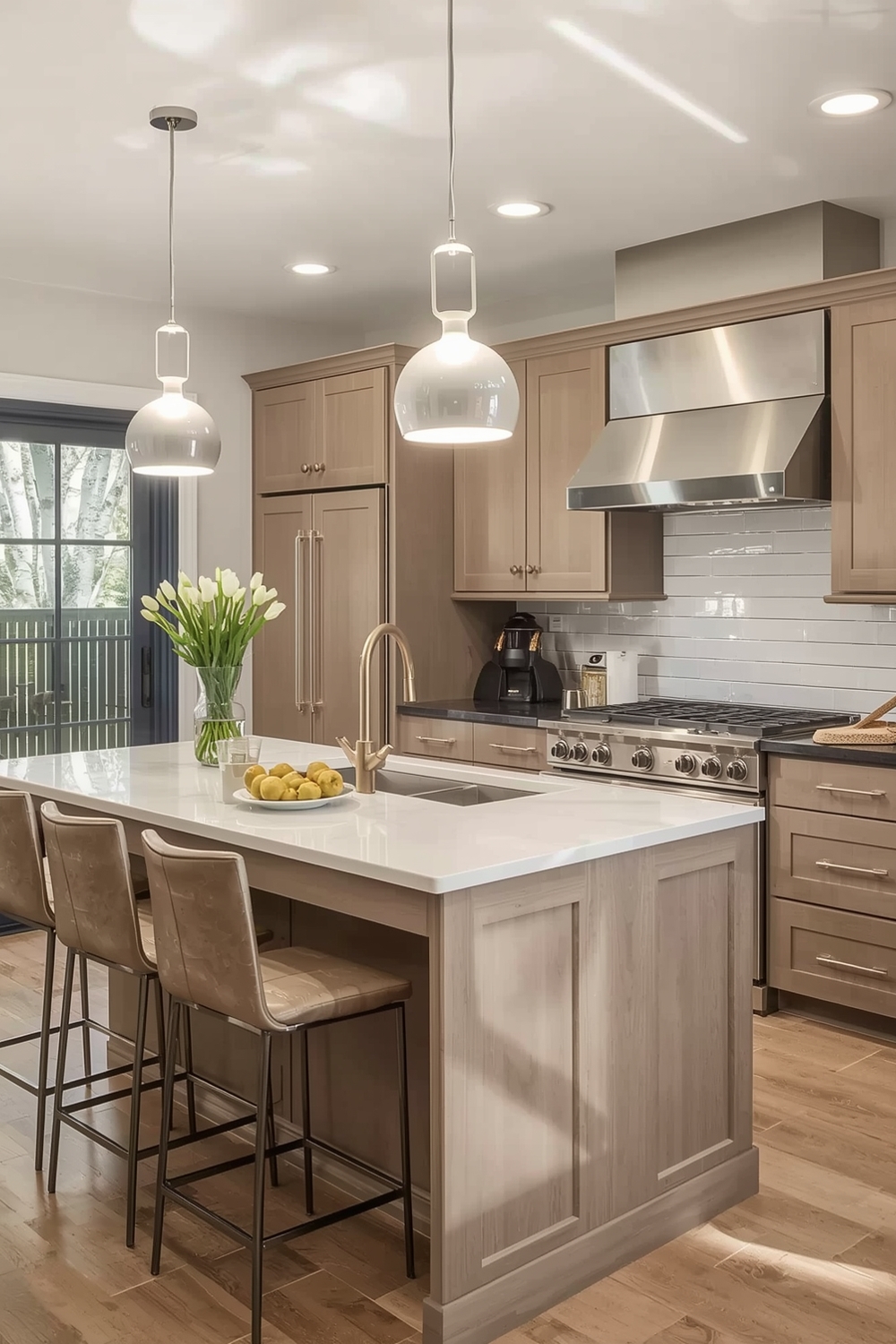 Beige Kitchen Lighting Tips