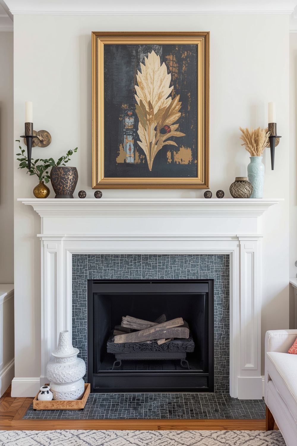 Choosing Mantel Accessories That Pop