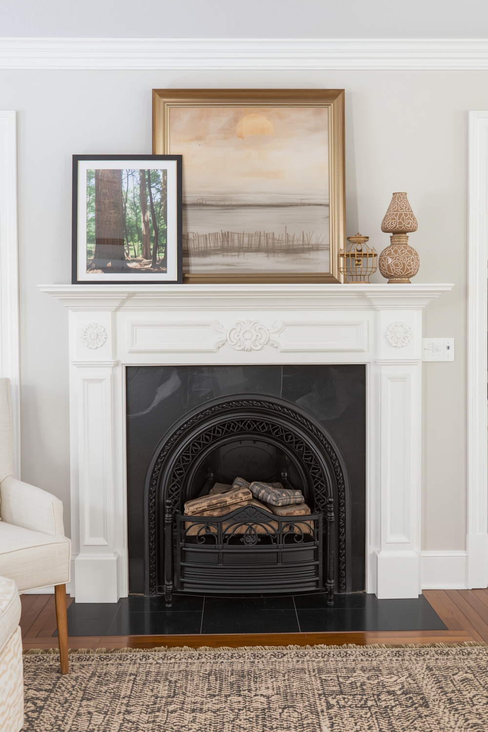 Choosing Statement Pieces for Mantel Decor