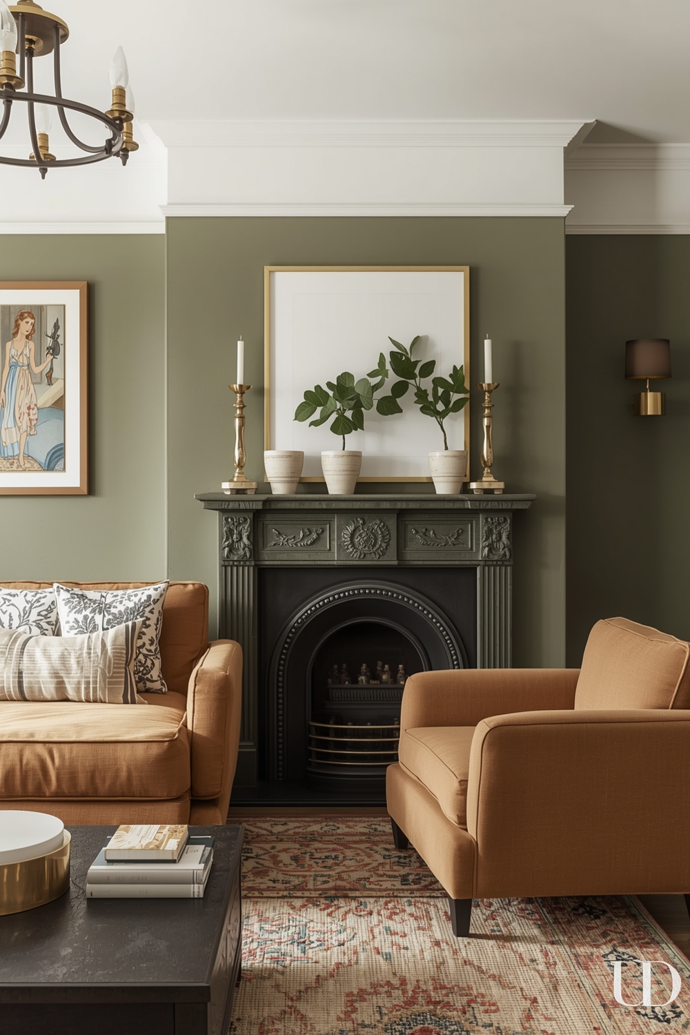 Color Blocking Ideas With Olive