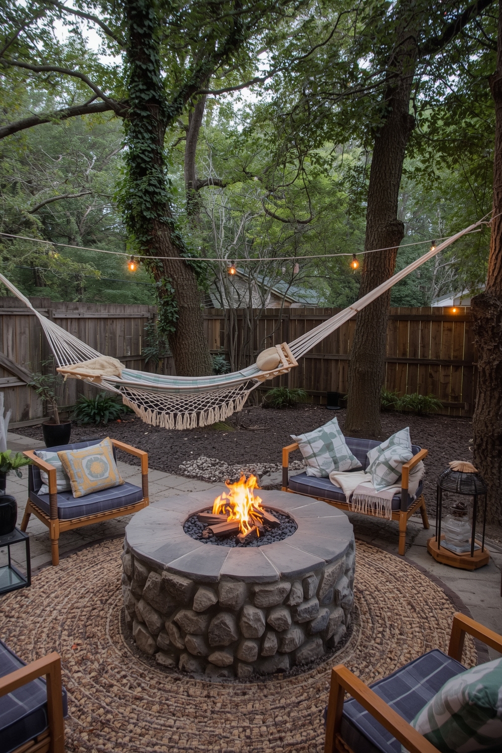Combining Hammock Spaces with Fire Pits