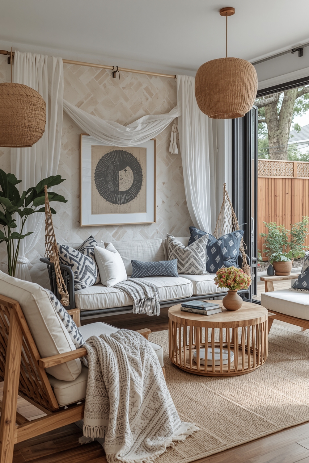 Combining Seating with Hammock Spaces