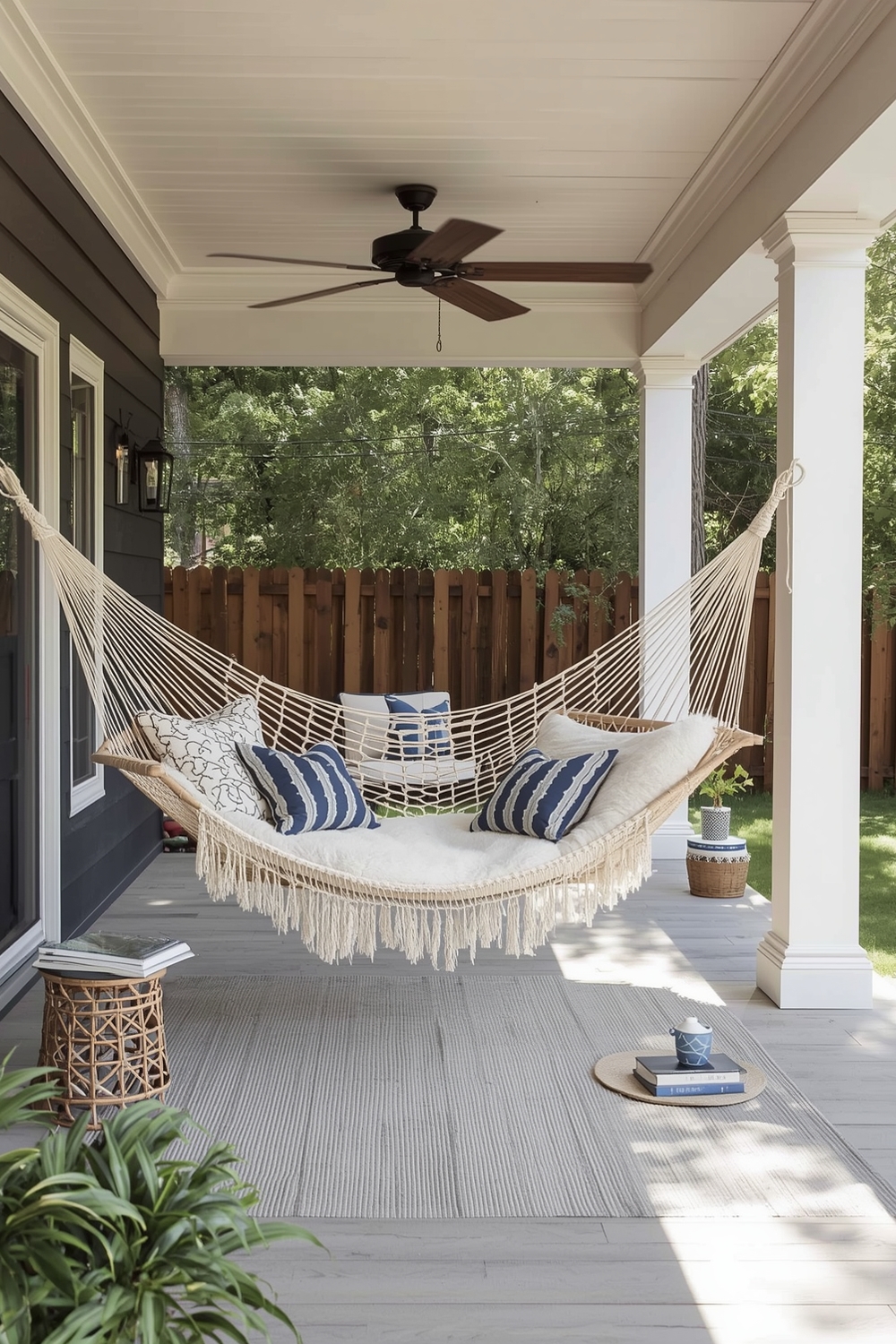 Cozy Backyard Hammock Ideas