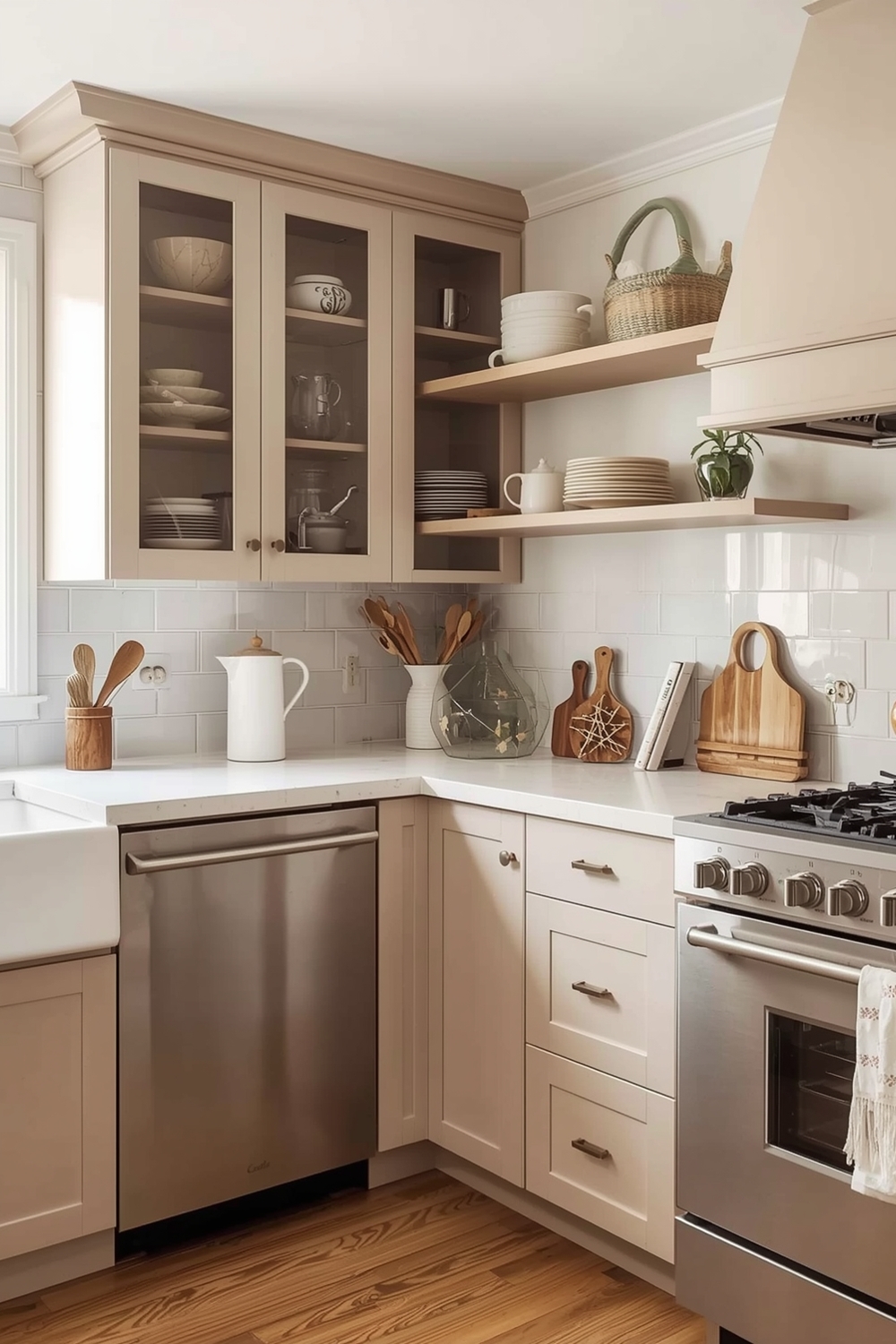 Cozy Corner Ideas for Beige Kitchens