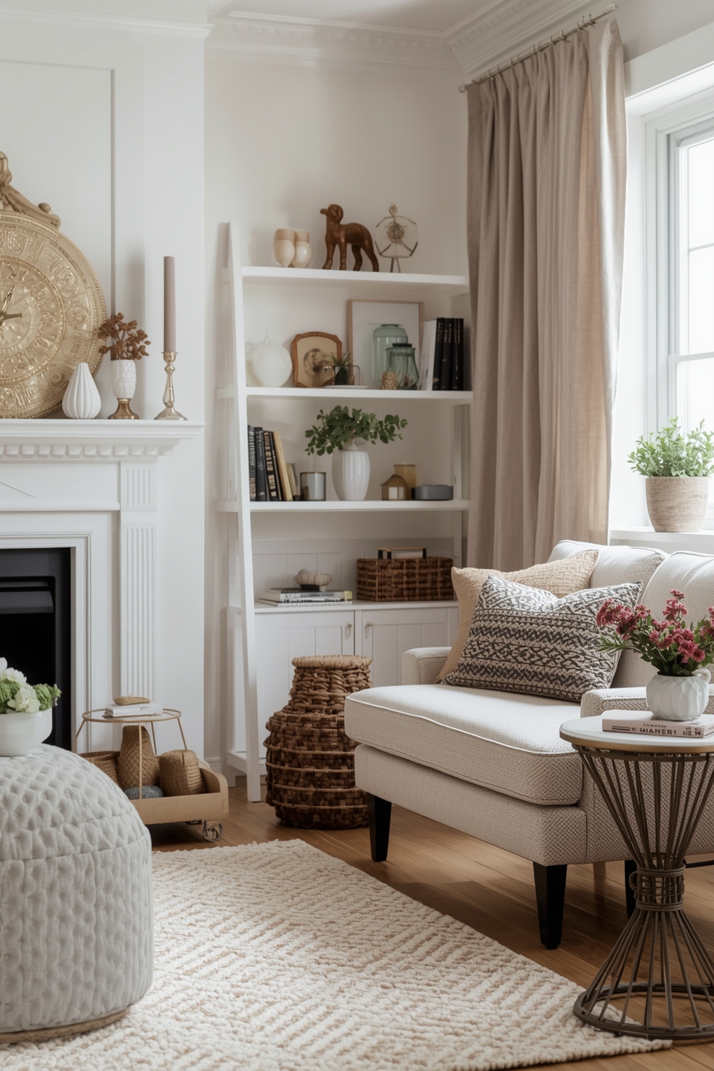 Cozy Corners with Seasonal Accessories