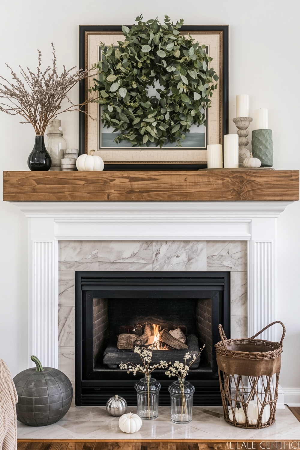Cozy Fall Mantle Inspiration