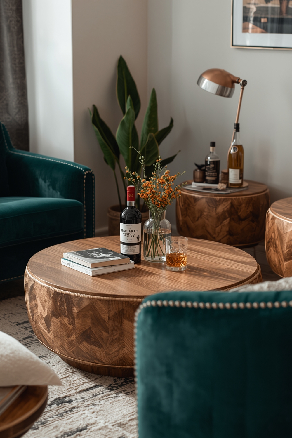 Cozy Whiskey Lounge Setups