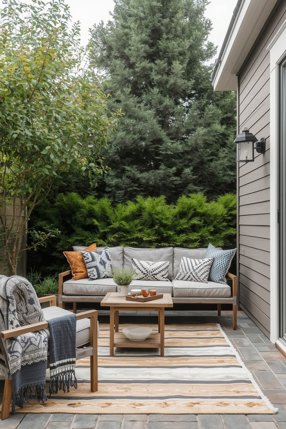 Creating Cozy Outdoor Corners