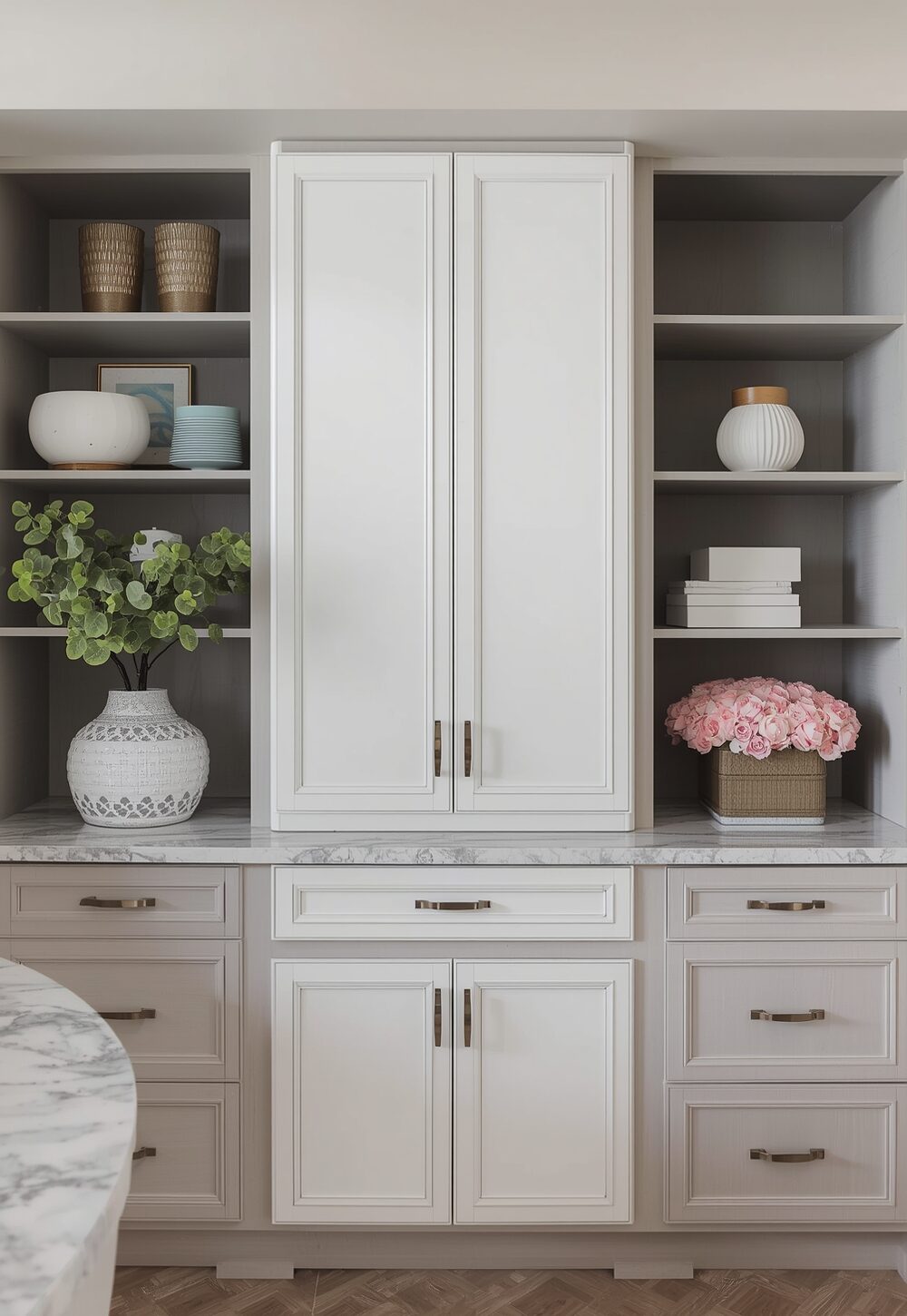 Creating Visual Balance with Cabinets
