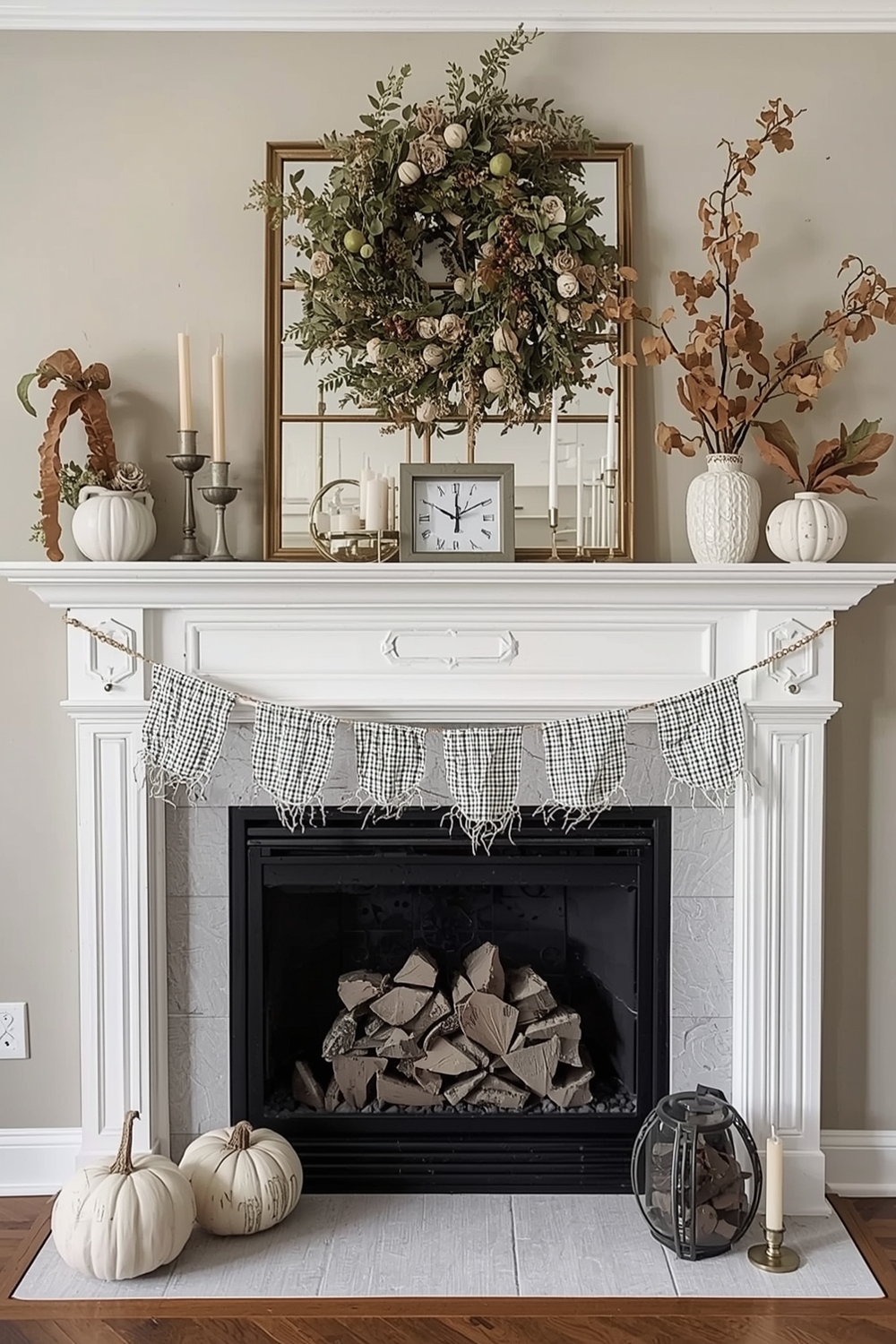 Creative Fall Mantle Decor Ideas