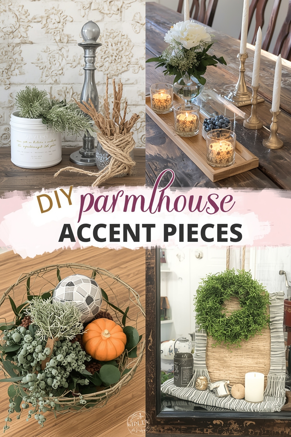 DIY Farmhouse Accent Pieces