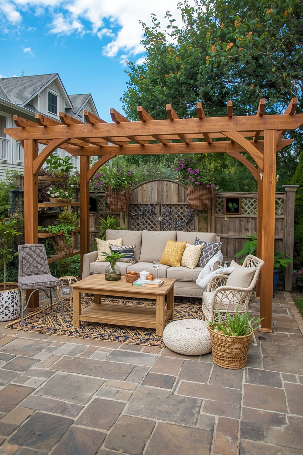DIY Pergola Accessories & Decor