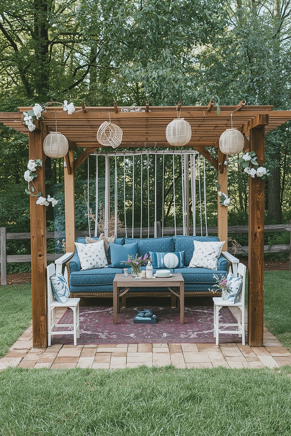 DIY Projects for Personalizing Pergolas