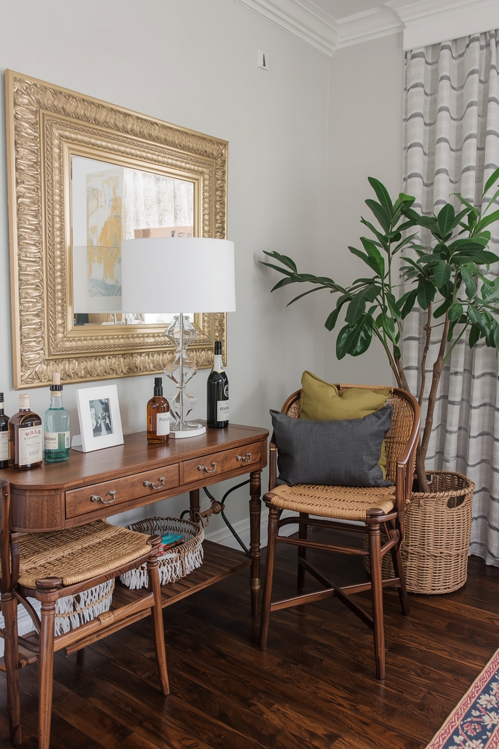 DIY Whiskey Lounge Accent Wall Ideas