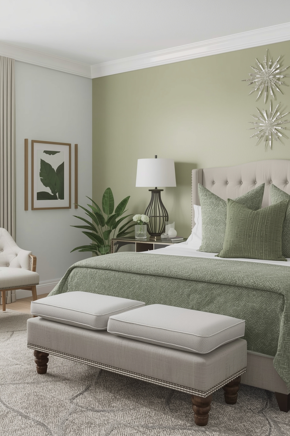 Decorating Bedrooms With Sage
