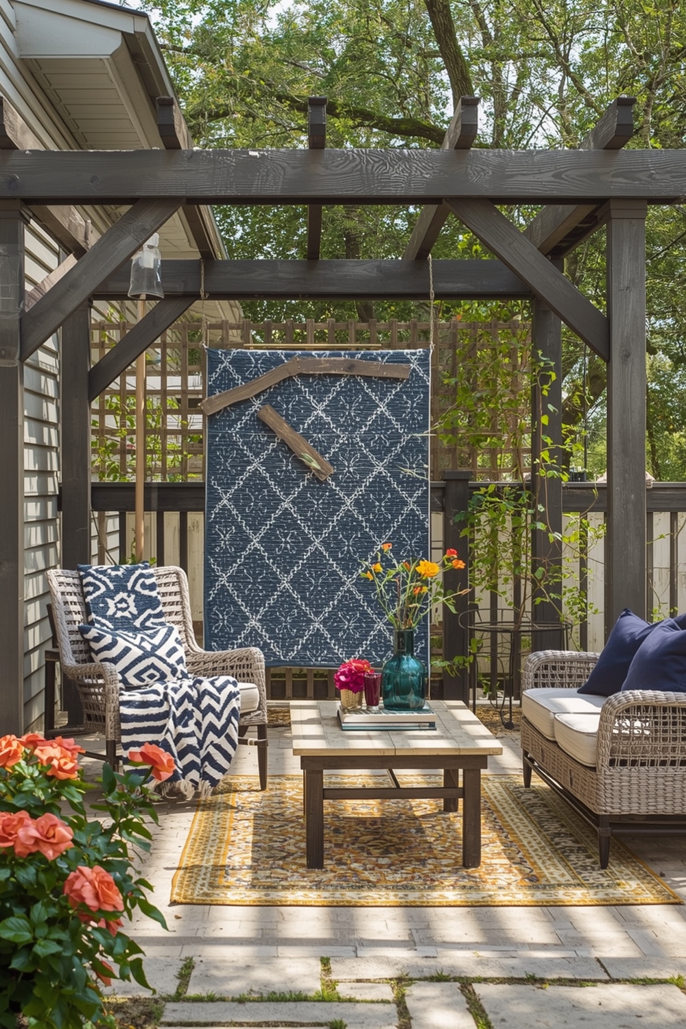 Decorating Pergolas for Every Season