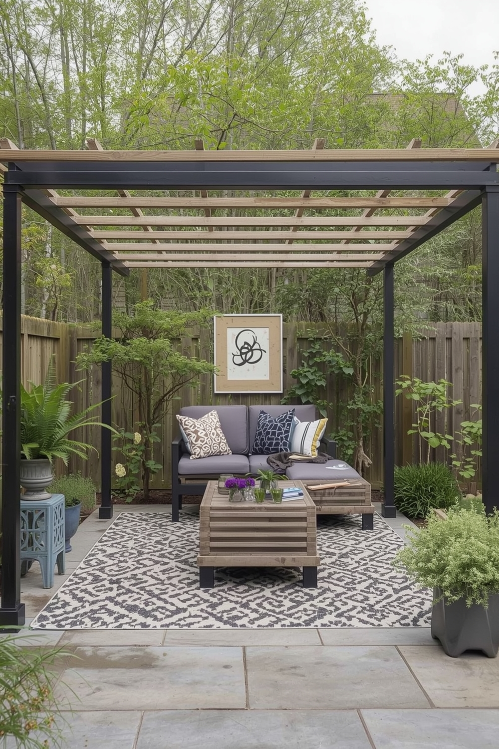 Decorating Pergolas for Small Yards