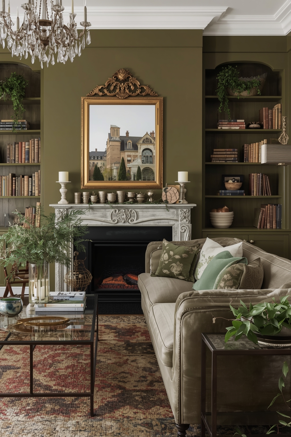 Elegant Olive Green Accessories