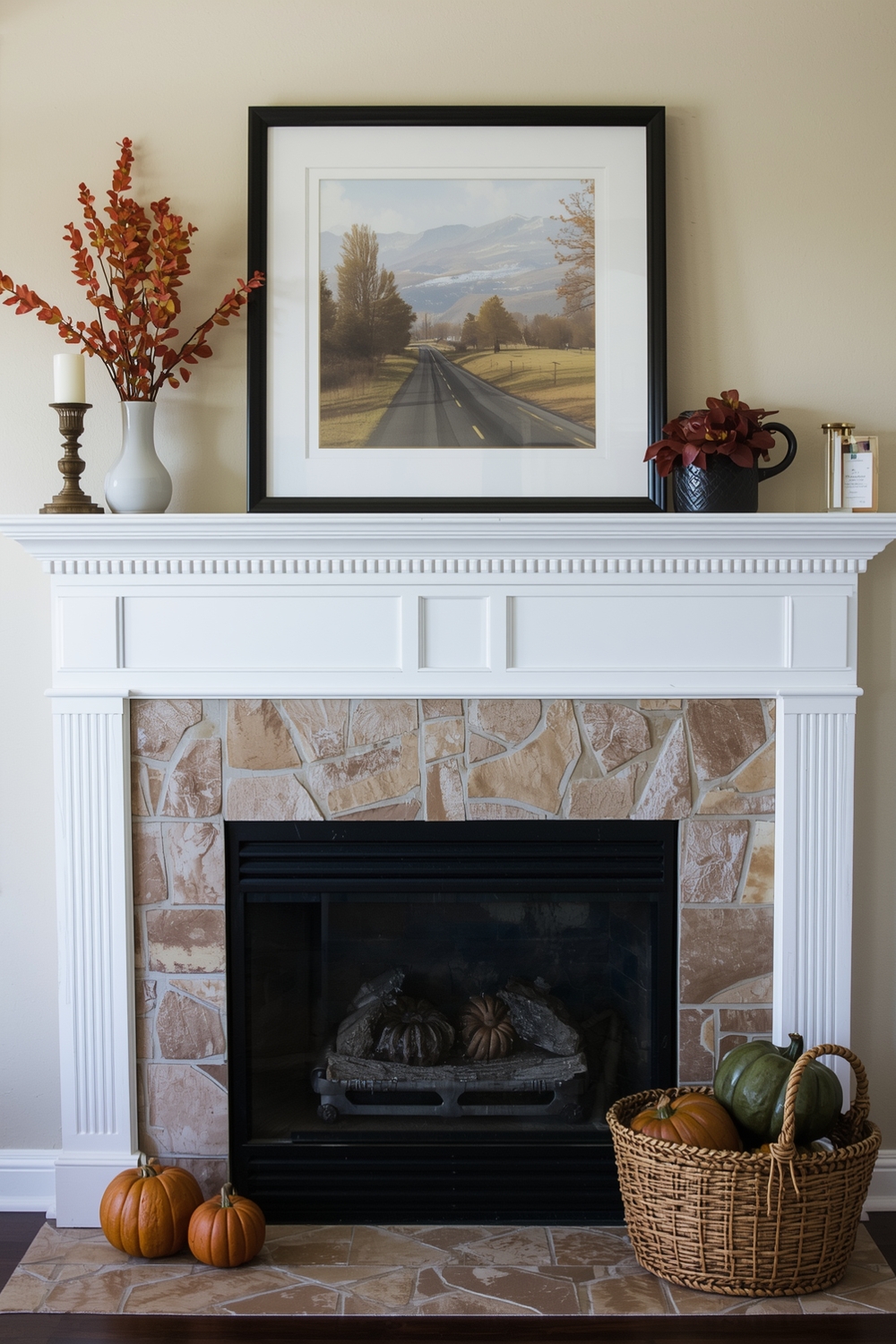 Fall Mantel & Shelf Styling Tips