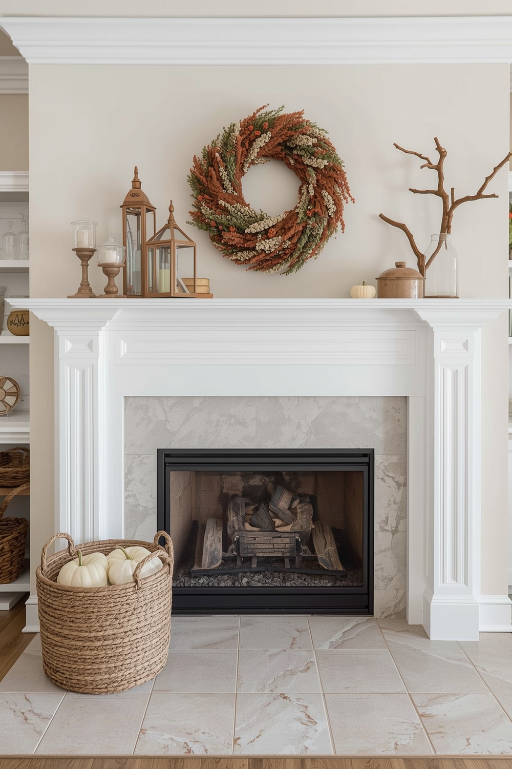 Fireplace Styling Ideas for Fall