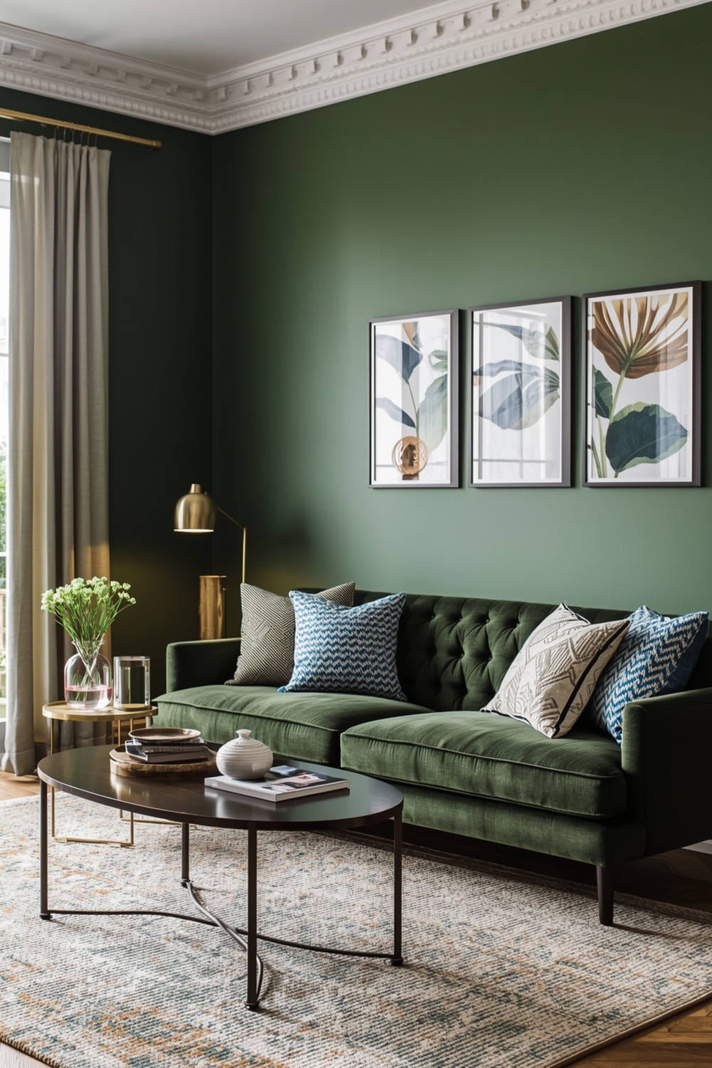 Green Focal Walls