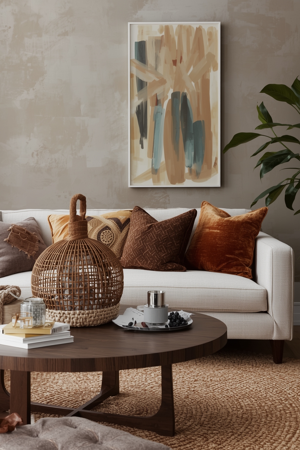 How to Add Seasonal Texture to Living Rooms