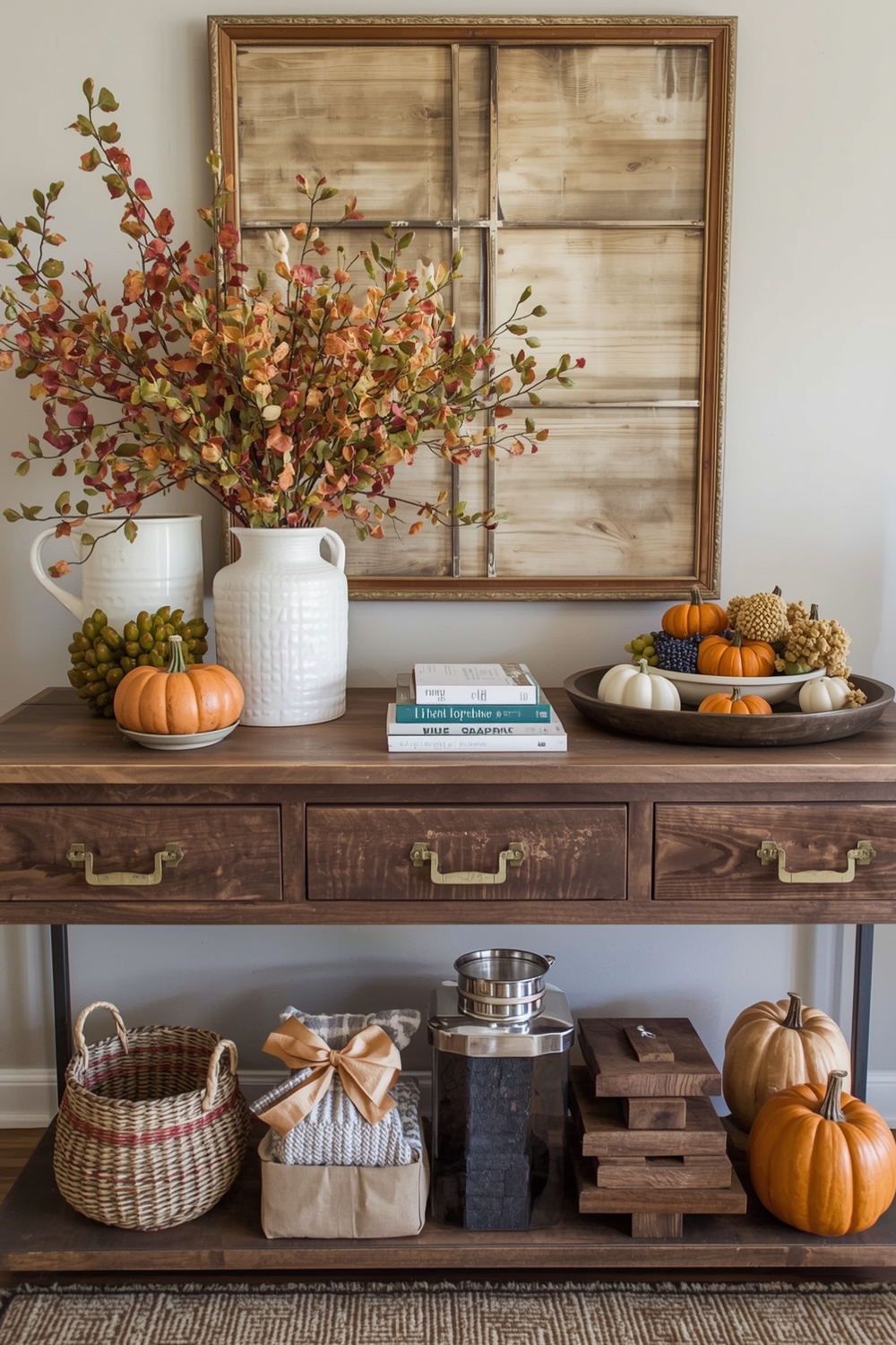 How to Mix Modern & Rustic Fall Decor