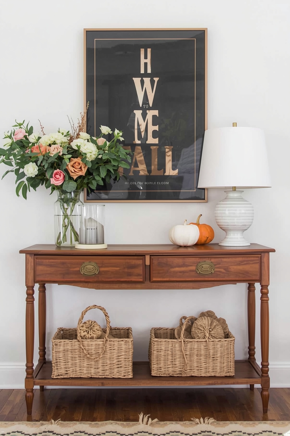 How to Mix Vintage & Modern Fall Decor
