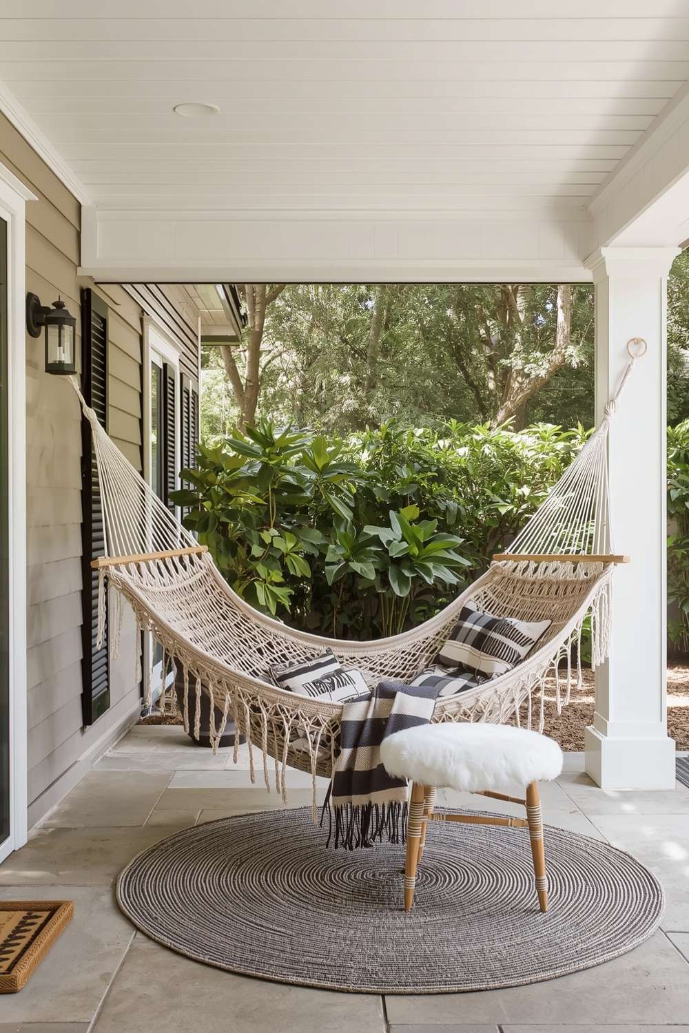 Incorporating Hammocks with Patio Decor