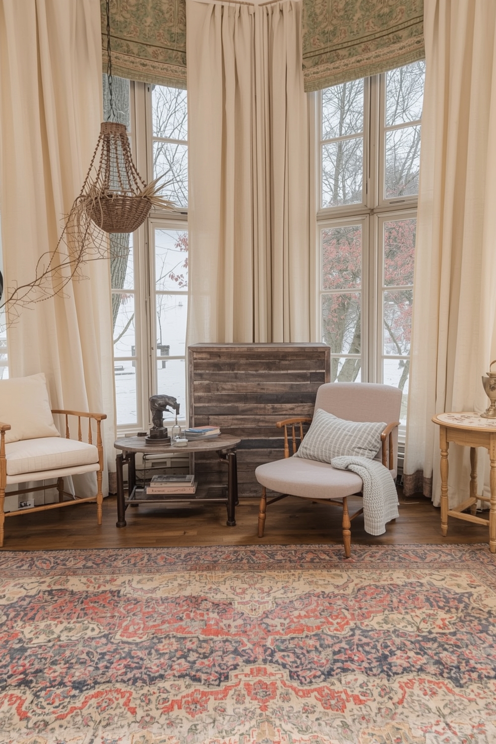 Layered Rugs for Cozy Autumn Rooms