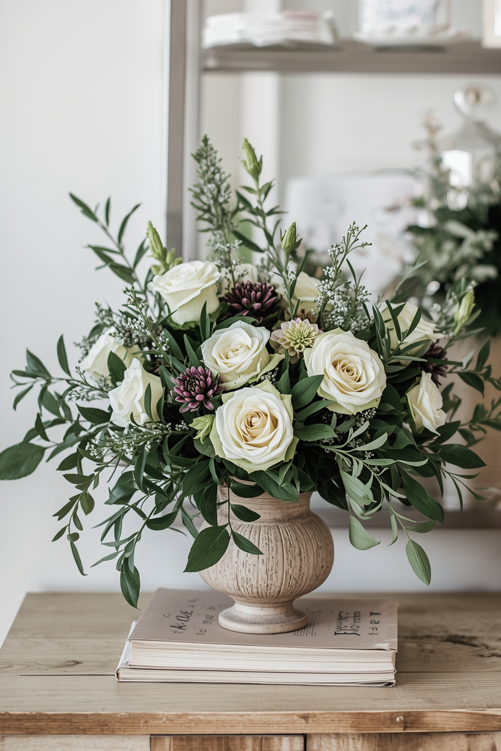 Layering Greenery & Floral Arrangements