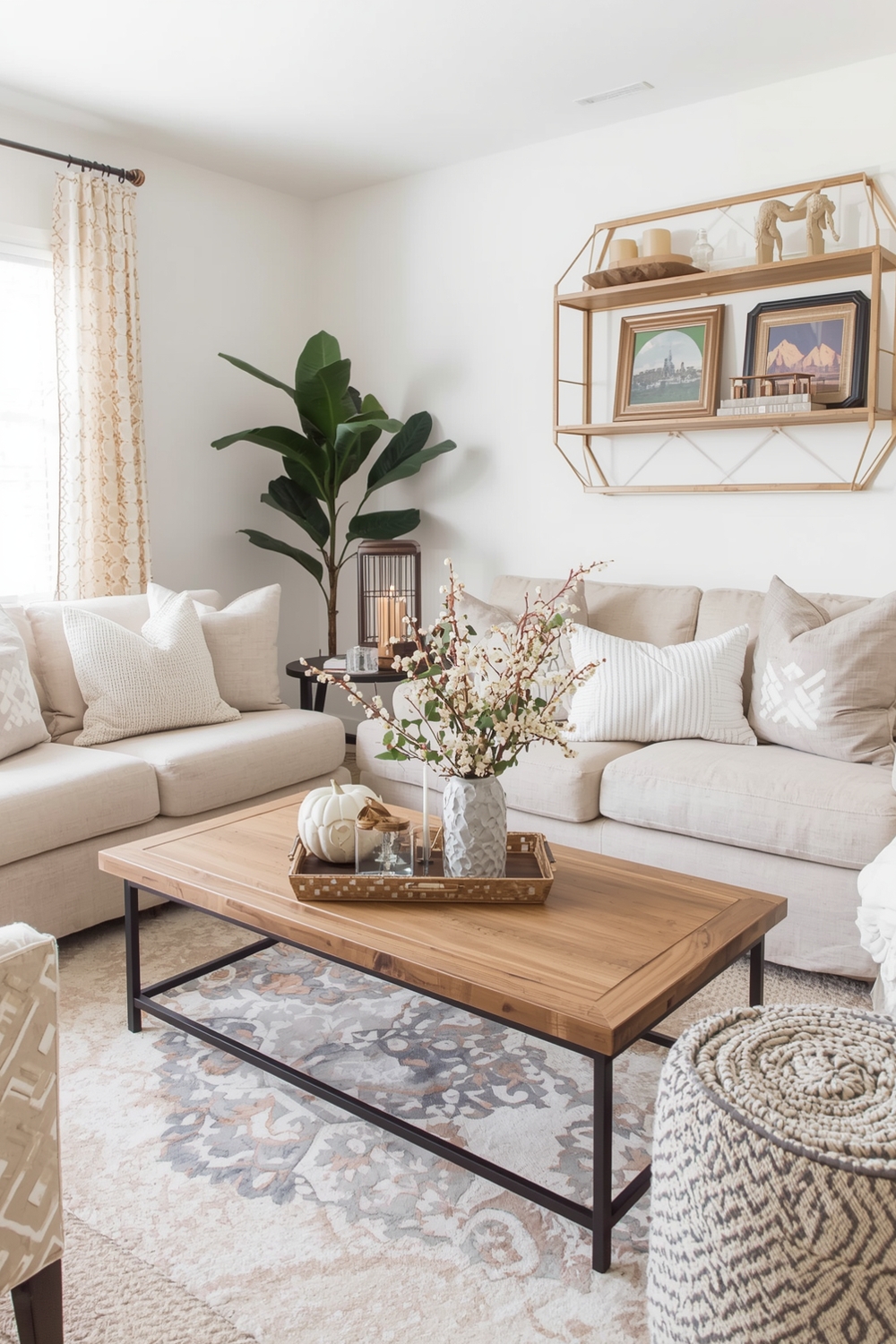 Layering Neutrals with Fall Accents