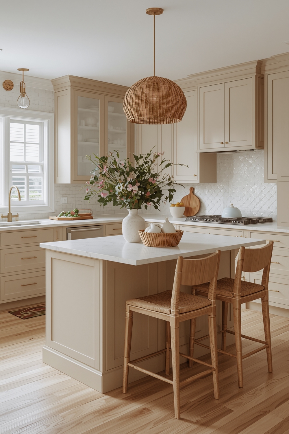 Light & Airy Beige Kitchen Inspirations