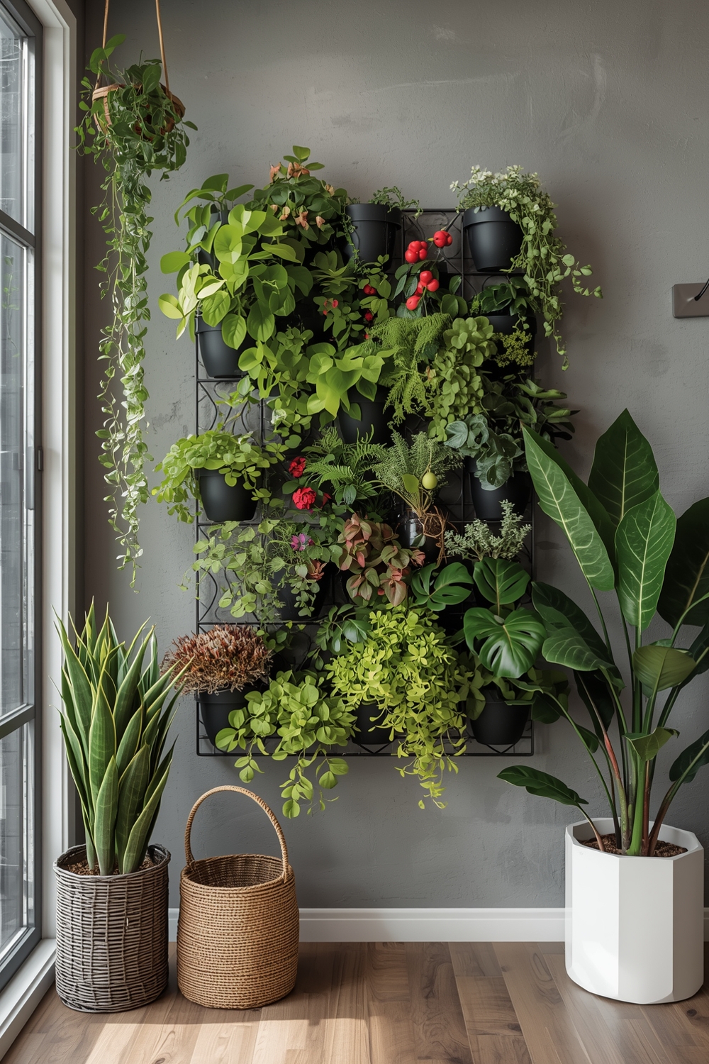 Low-Cost Vertical Gardens