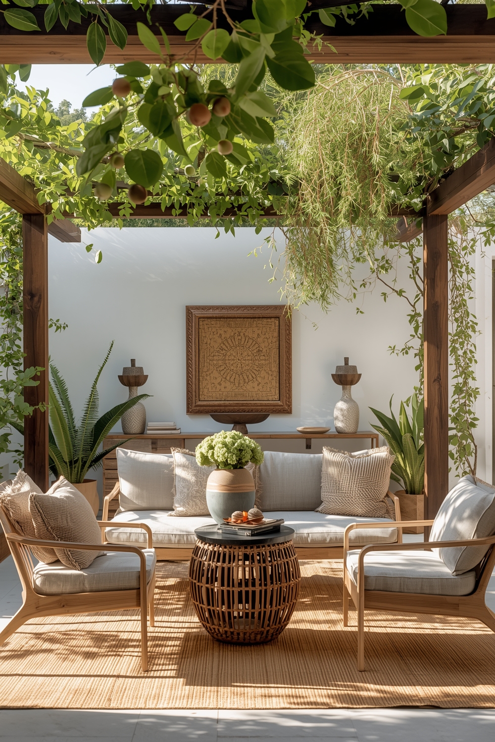 Maximizing Space Around Pergolas