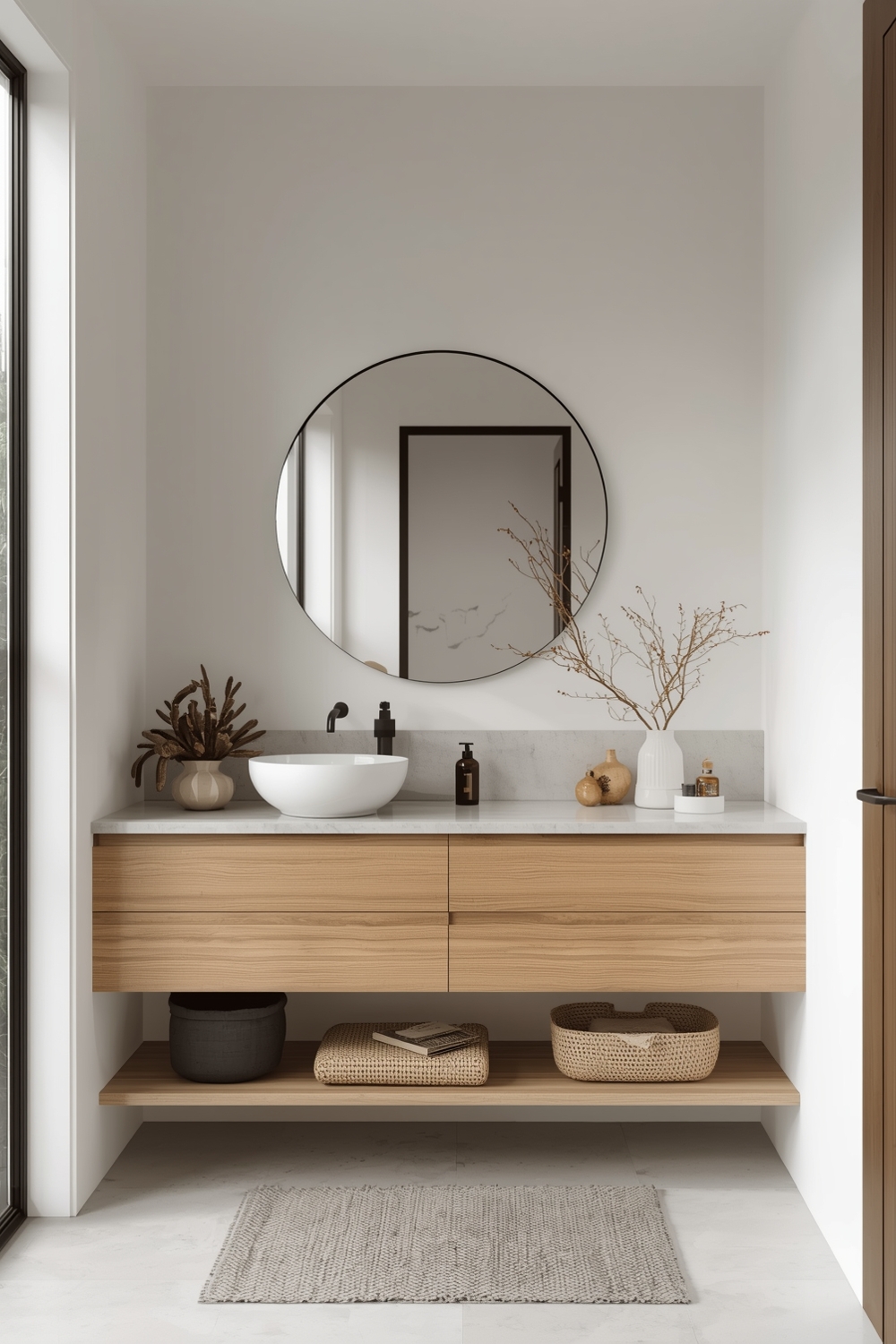 Minimalist Nature-Inspired Bathrooms