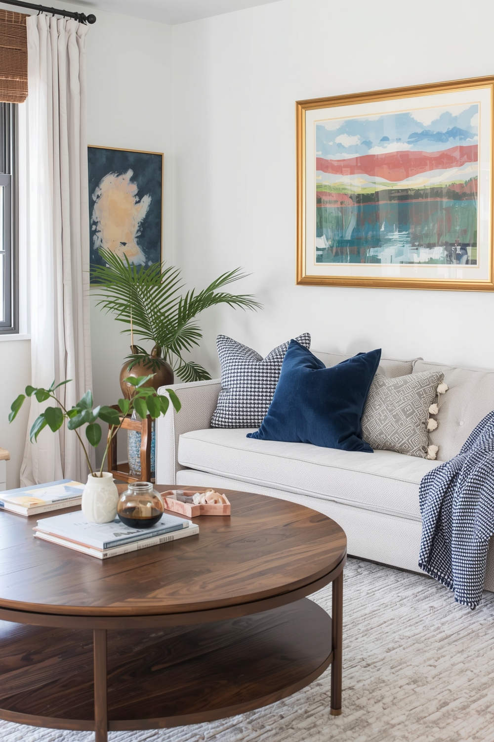 Mixing Olive With Blues & Greys