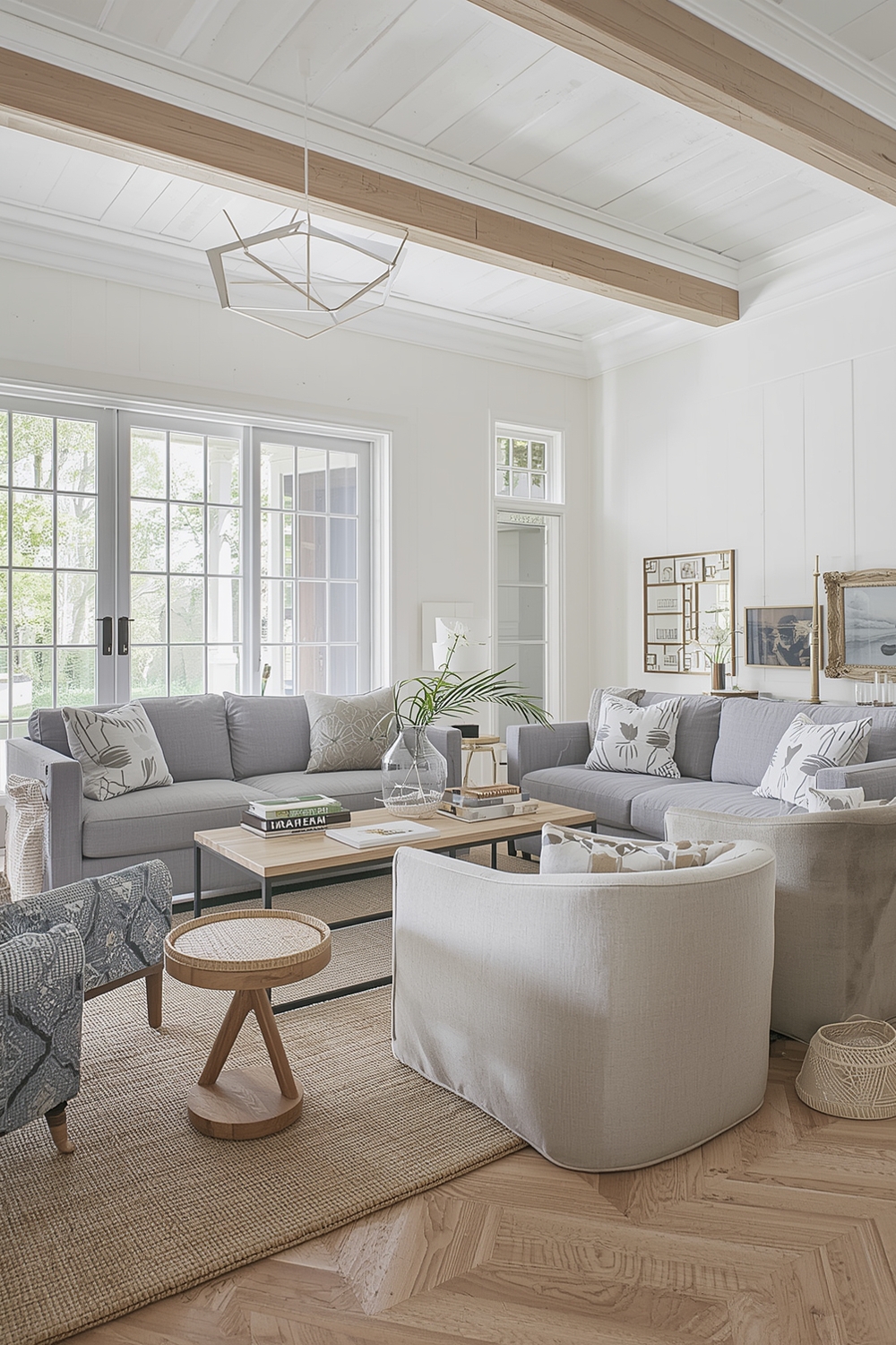 Mixing White Oak with Other Wood Accents