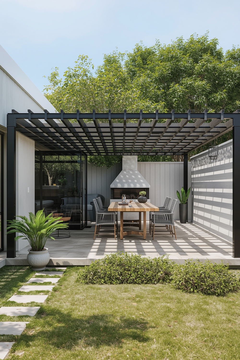 Modern Pergola Layout Ideas