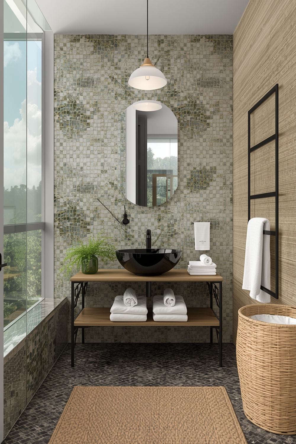 Nature-Inspired Bathroom Designs