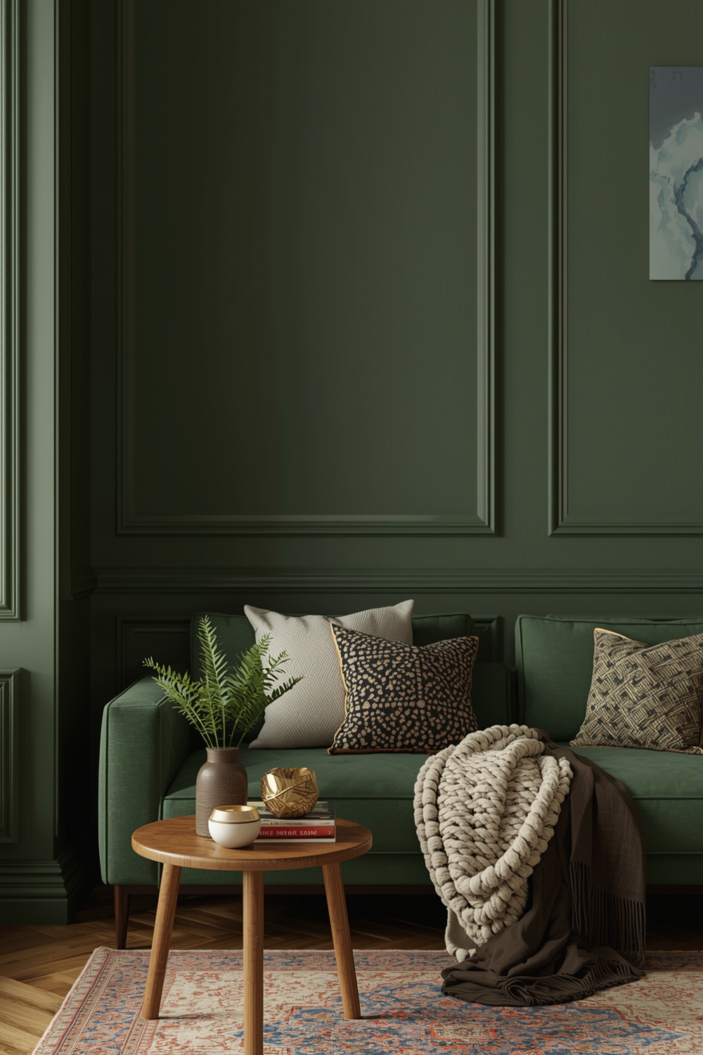 Olive Green Accent Pieces